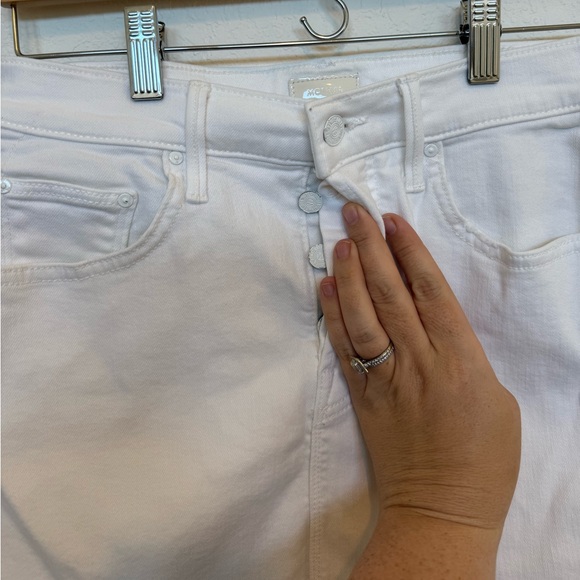 Mother Denim Mini Skirt White size 26 - Picture 5 of 8